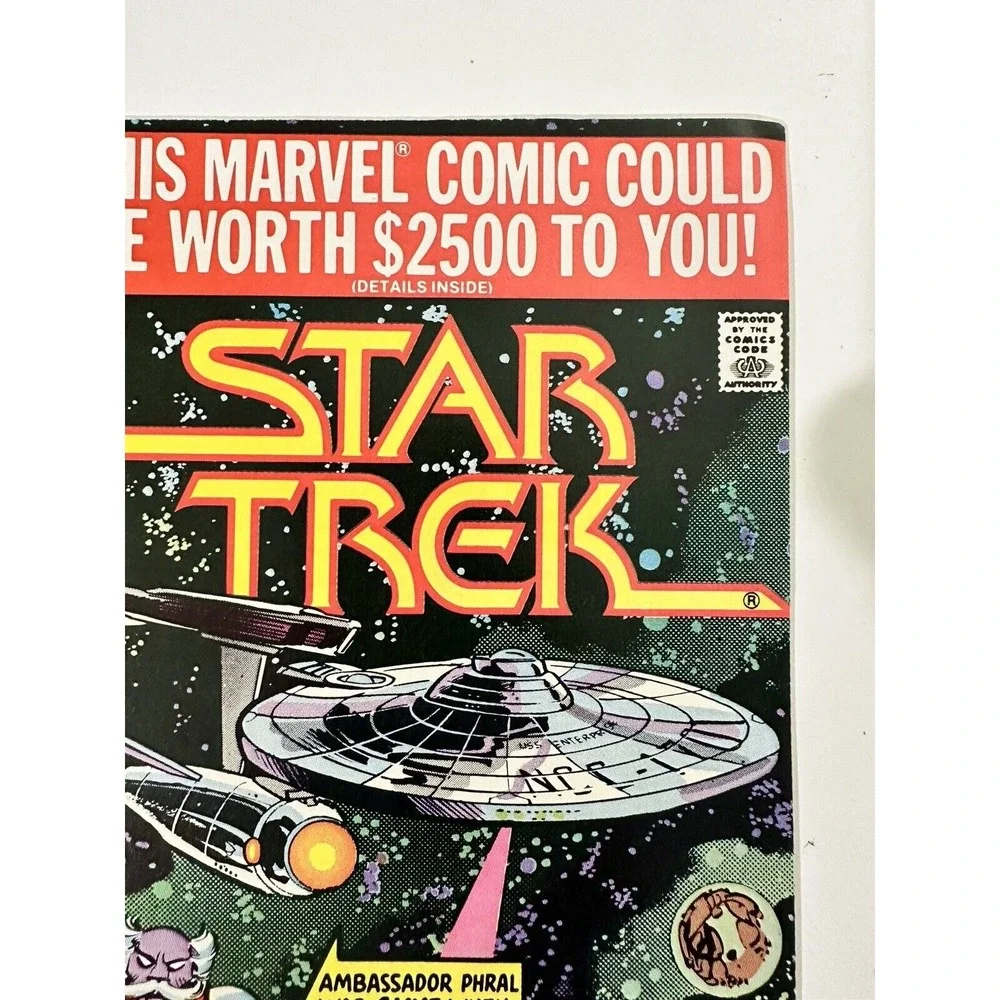 STAR TREK Lot Of 2 #1 #6 Marvel‎ 1979 Star-studded 23rd Century Odyssey Today